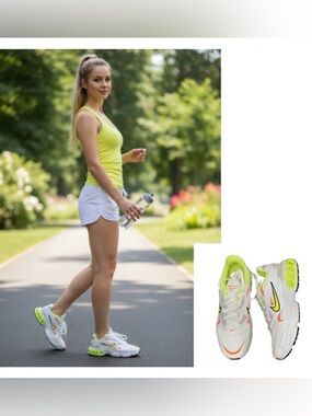 Nike Zoom Air Fire Summit White & Volt Shoes SZ 8 NWOT